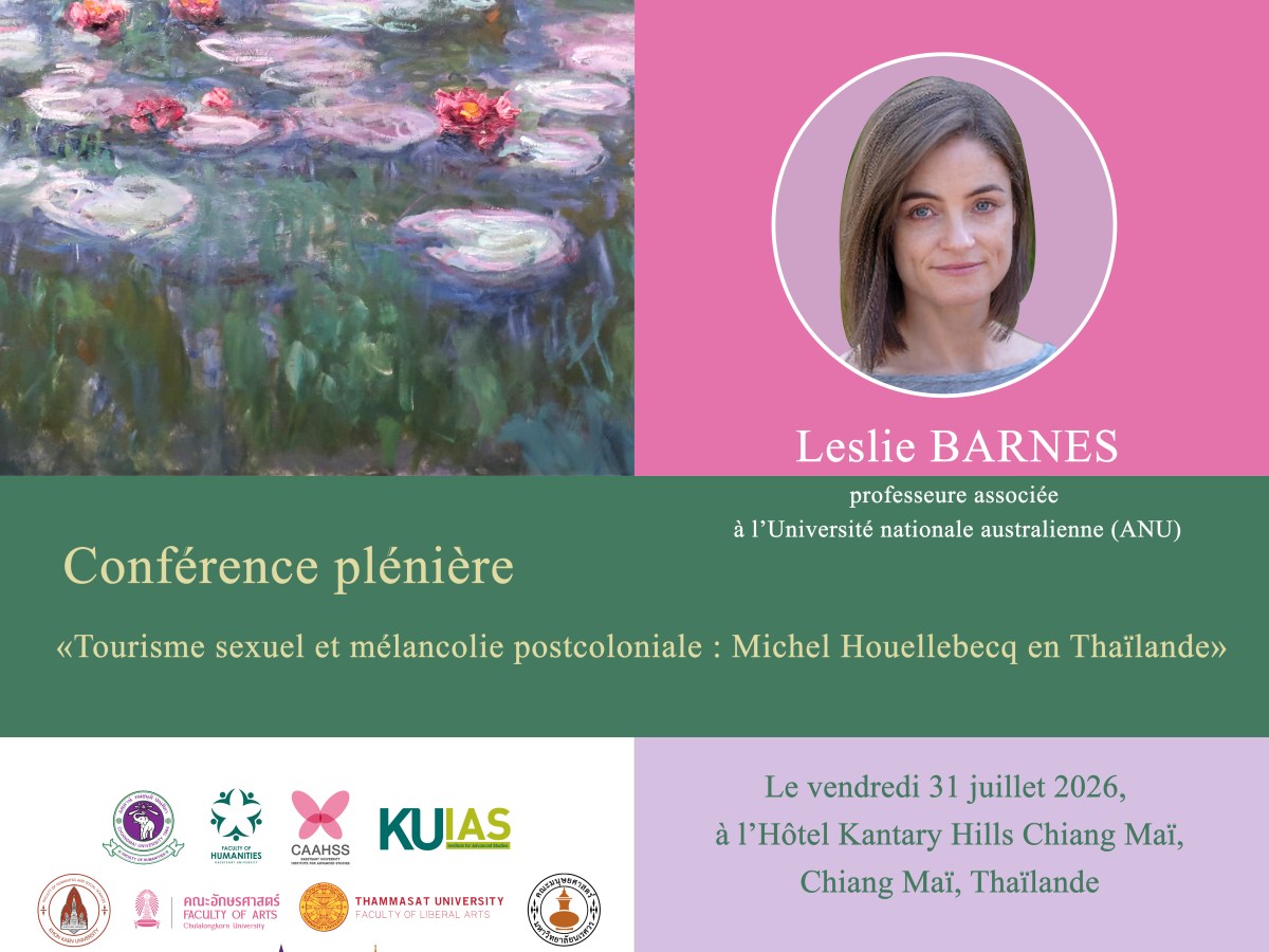 Leslie Barnes keynotes French Studies conferences in Australia and&nbsp;Thailand